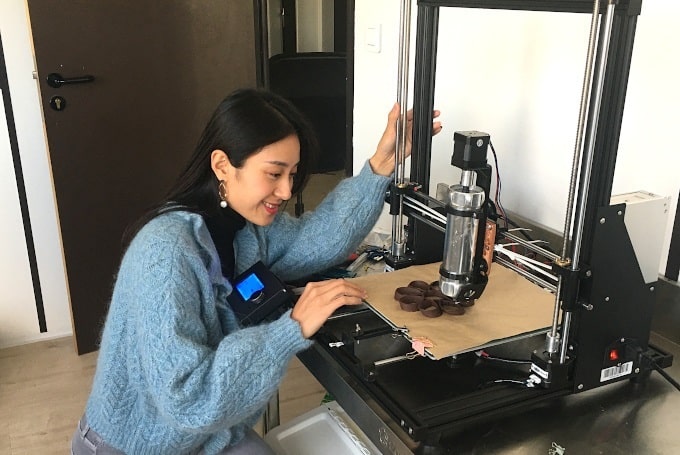 Un extrudeur chocolat pour votre propre imprimante 3D