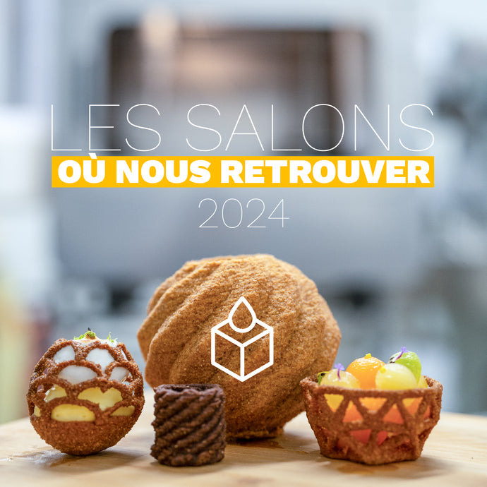 La Pâtisserie Numérique s’invite près de chez vous : 4 mois, 6 salons et 3 pays… La liste de nos futurs salons est là.