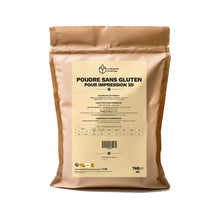 Load image into Gallery viewer, Poudre réduite en gluten pour Impression 3D - 10 Litres (sarrasin, riz)
