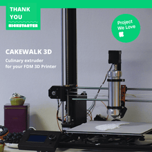 Load image into Gallery viewer, Culinary extruder for 3D food printing
